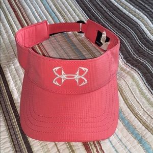 Pink under armour visor